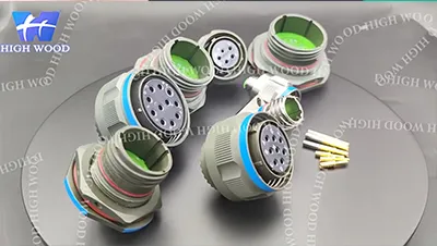 MIL-DTL-38999 Askeri Tip Dairesel Konnektör